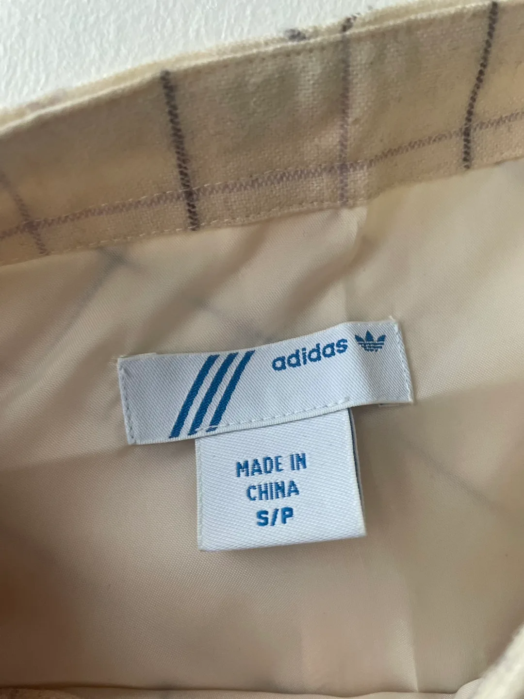 Adidas A-Line Plaid Golf Skirt Size Small image indicator(3)