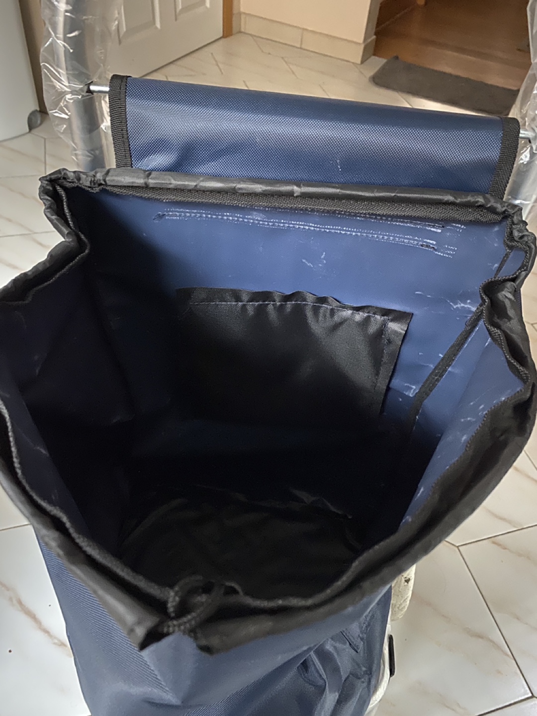 Folding Shopping Cart with Durable Fabric - photo 3