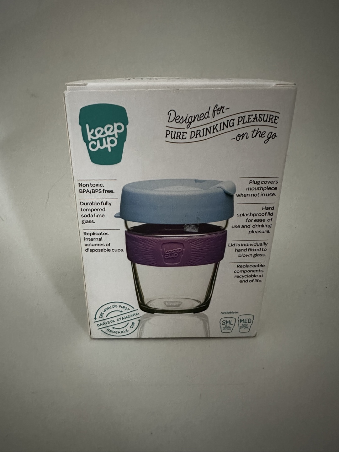 KeepCup Brew Glass Coffee Cup - Reusable Medium - photo 3