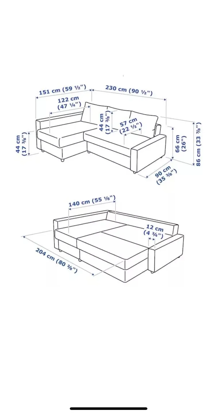 L-Shaped Sectional Sofa with Pull-out Bed image indicator(7)