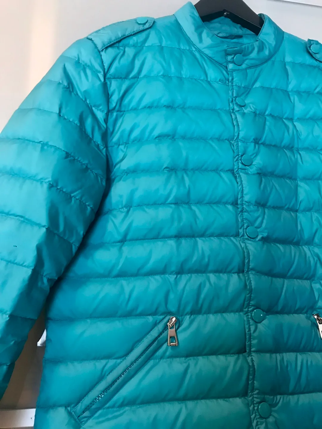 Markron Teal Down-Filled Puffer Jacket - Size XL image indicator(3)