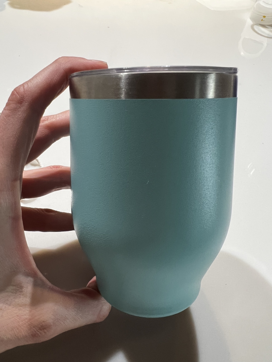 Blue Stainless Steel Tumbler