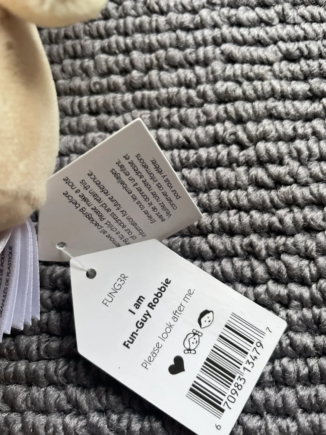 Jellycat Fun-Guy Robbie BNWT image indicator(3)