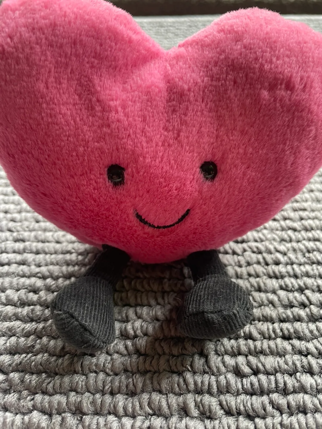 Retired Jellycat Amuseable Hot Pink Heart- BNWT RARE HTF image indicator(2)