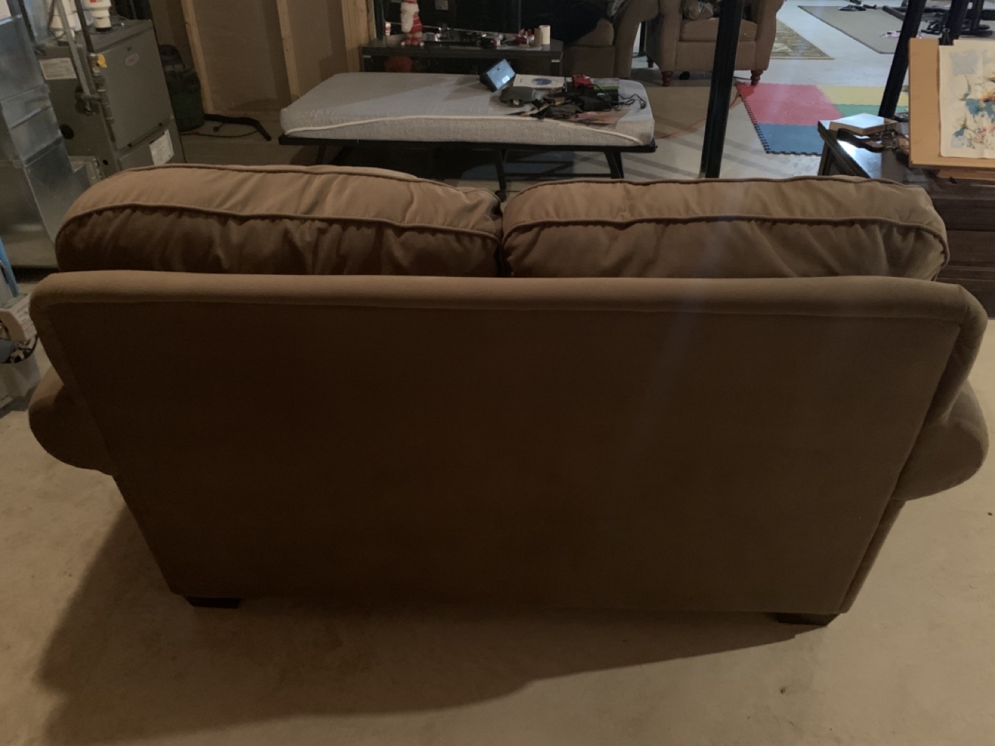 Loveseat (dark olive green) - photo 4