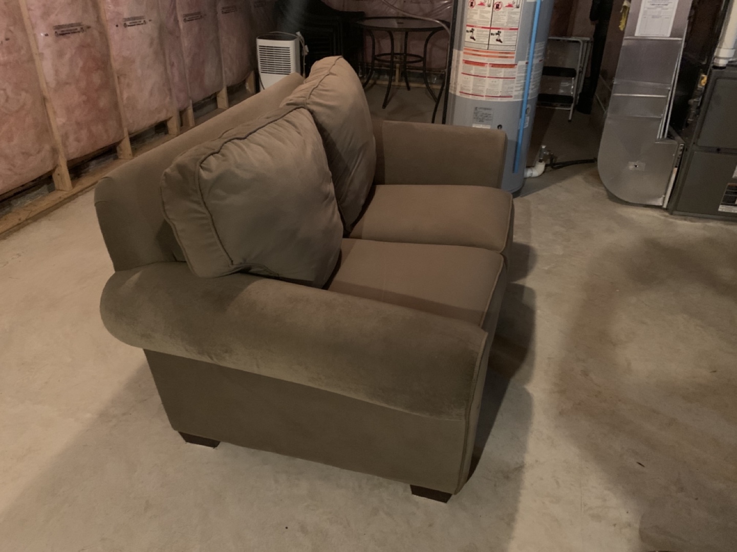 Loveseat (dark olive green) - photo 2