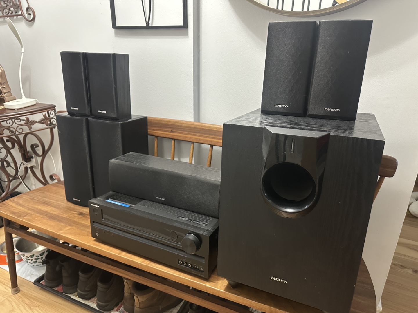 Onkyo HT-R590 Home Theatre System with Karaoke Equipment - photo 2