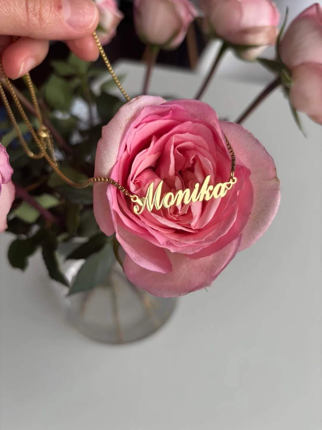 Monika Name Necklace image indicator(2)