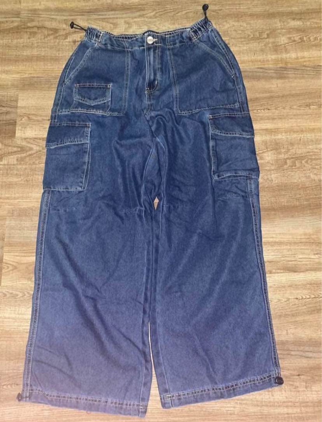 Aeropostale Women's Denim Cargo Pants