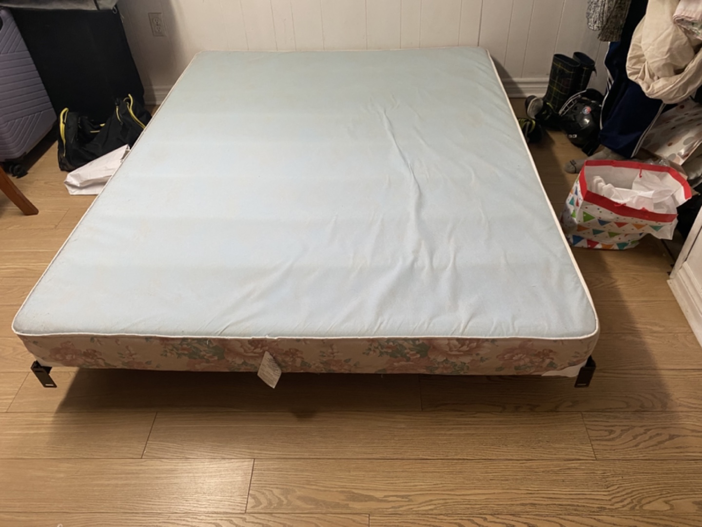 Double bed frame and box spring - photo 4