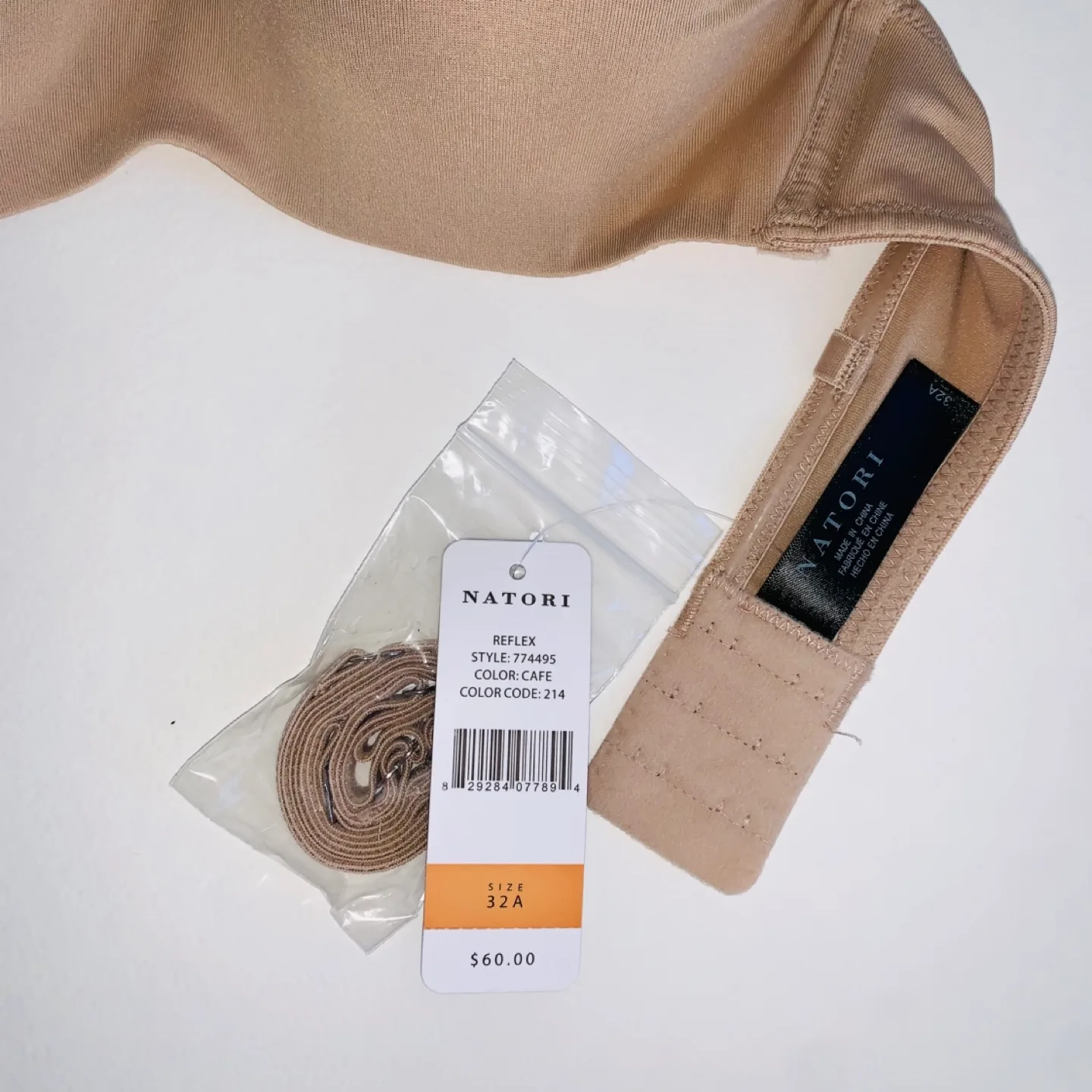 Natori Reflex Strapless Bra - 32A - Cafe image indicator(2)