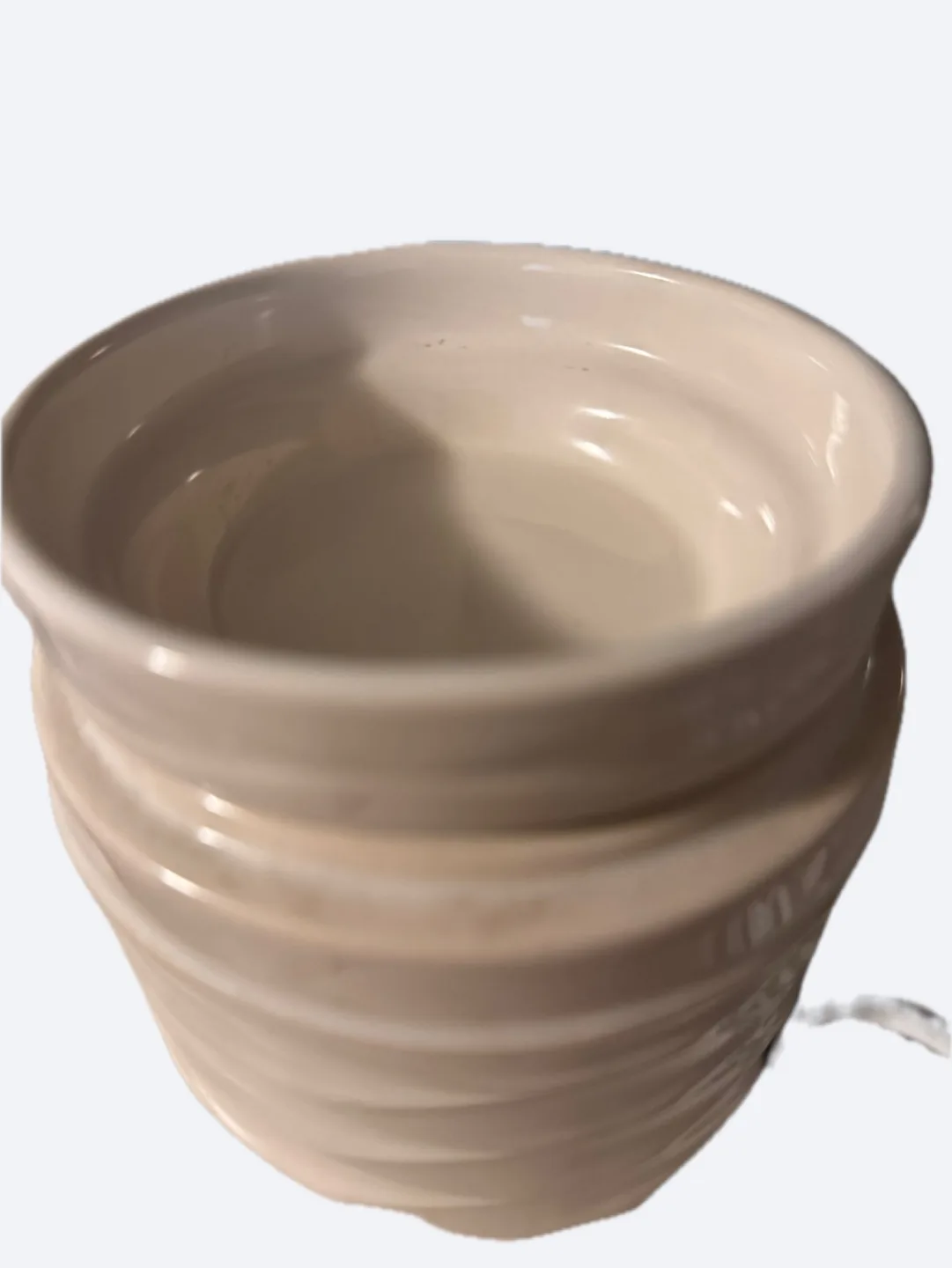 Ceramic white fragrance candle wax warmer image indicator(2)