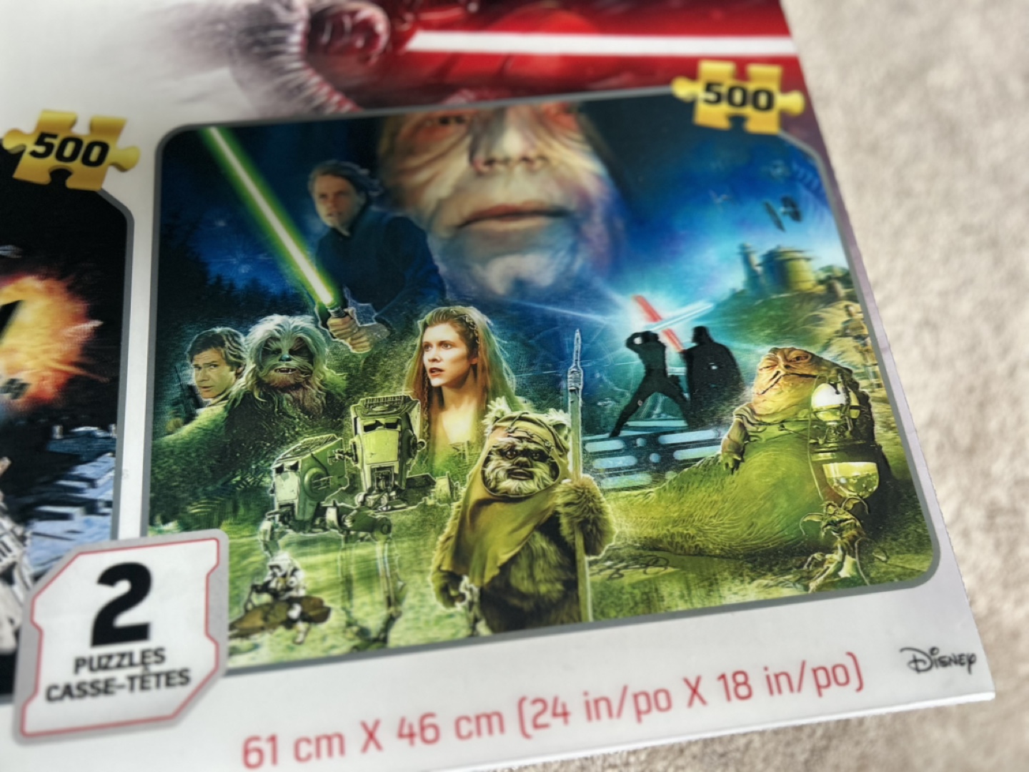 Star Wars 500 Piece Jigsaw Puzzle - photo 2
