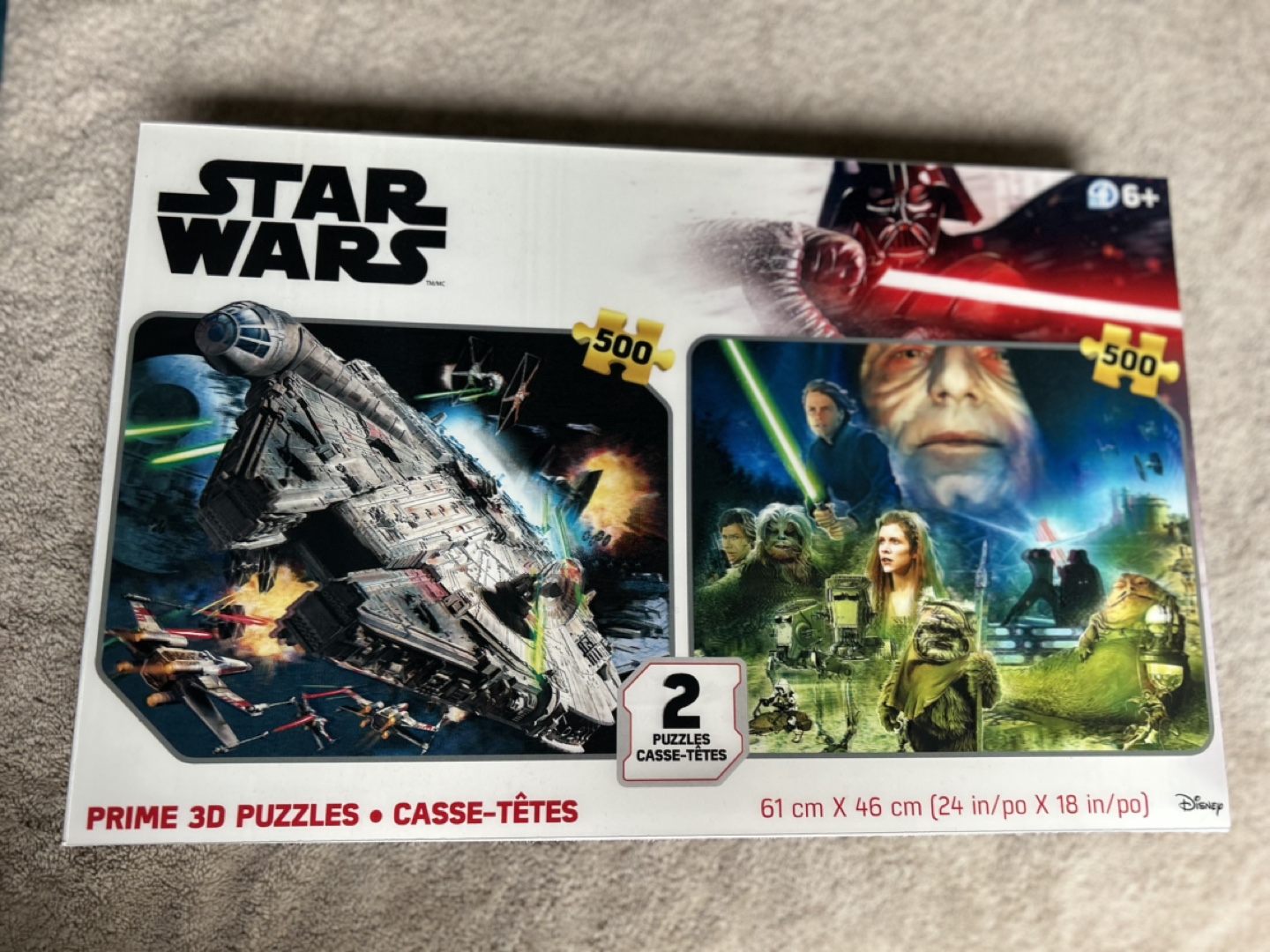 Star Wars 500 Piece Jigsaw Puzzle