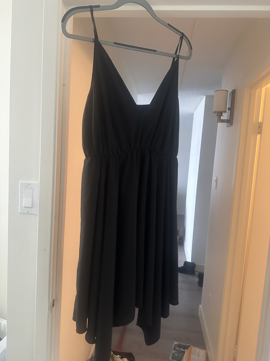 SHEIN Curve Black Cami Dress - 1XL