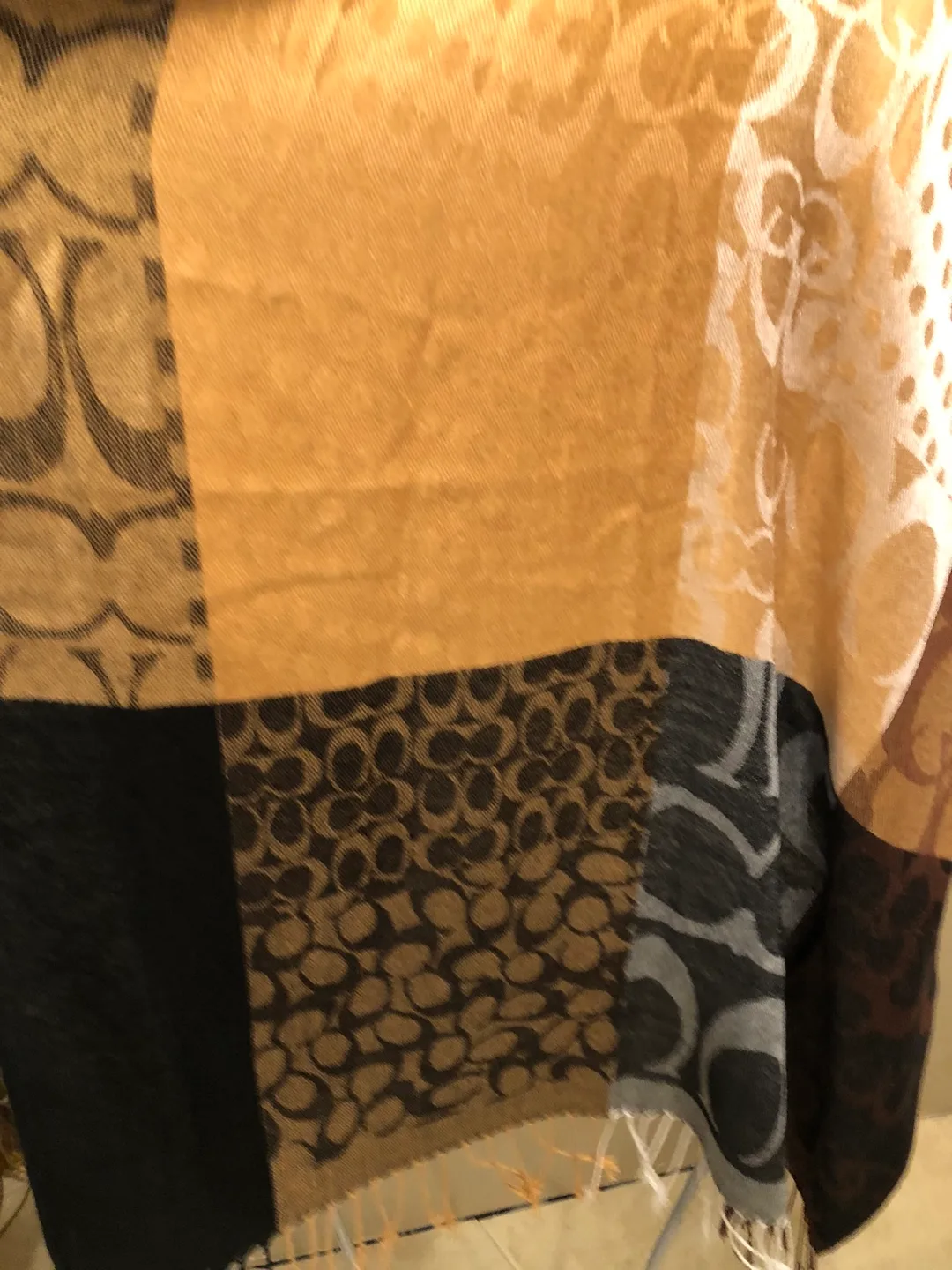 Coach Patchwork Scarf image indicator(2)