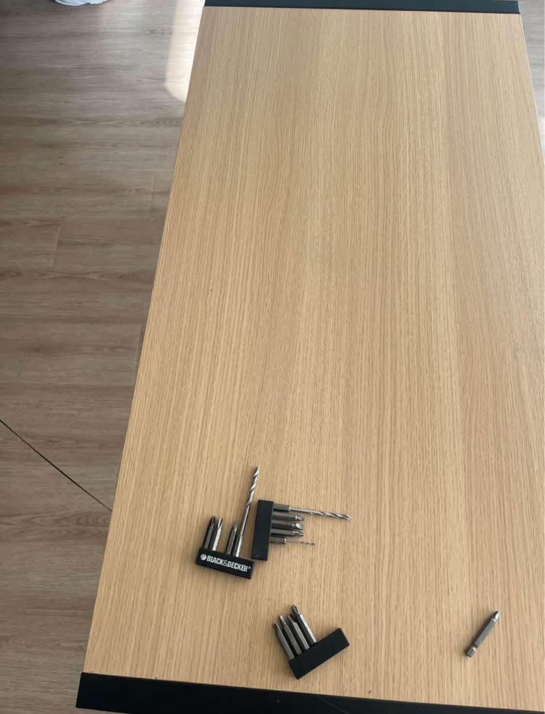 HDG Compact Desk - Light Oak - photo 4