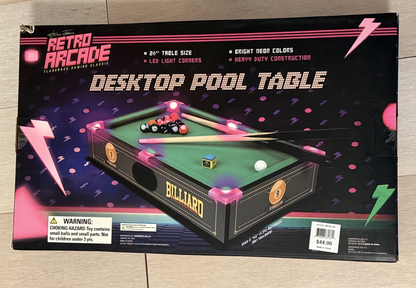 Retro Arcade Desktop Pool Table