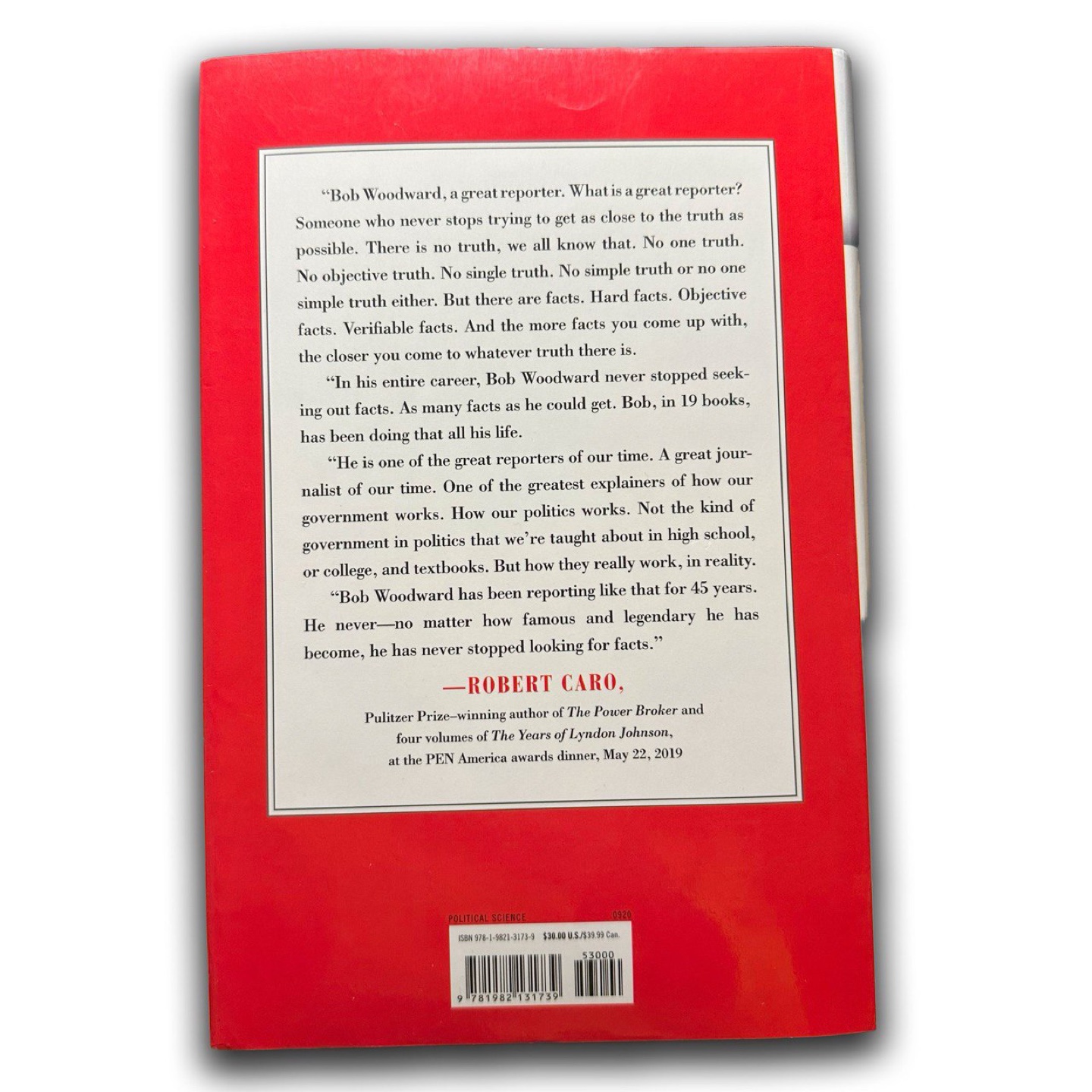 Rage by Bob Woodward Hardcover Book - photo 3