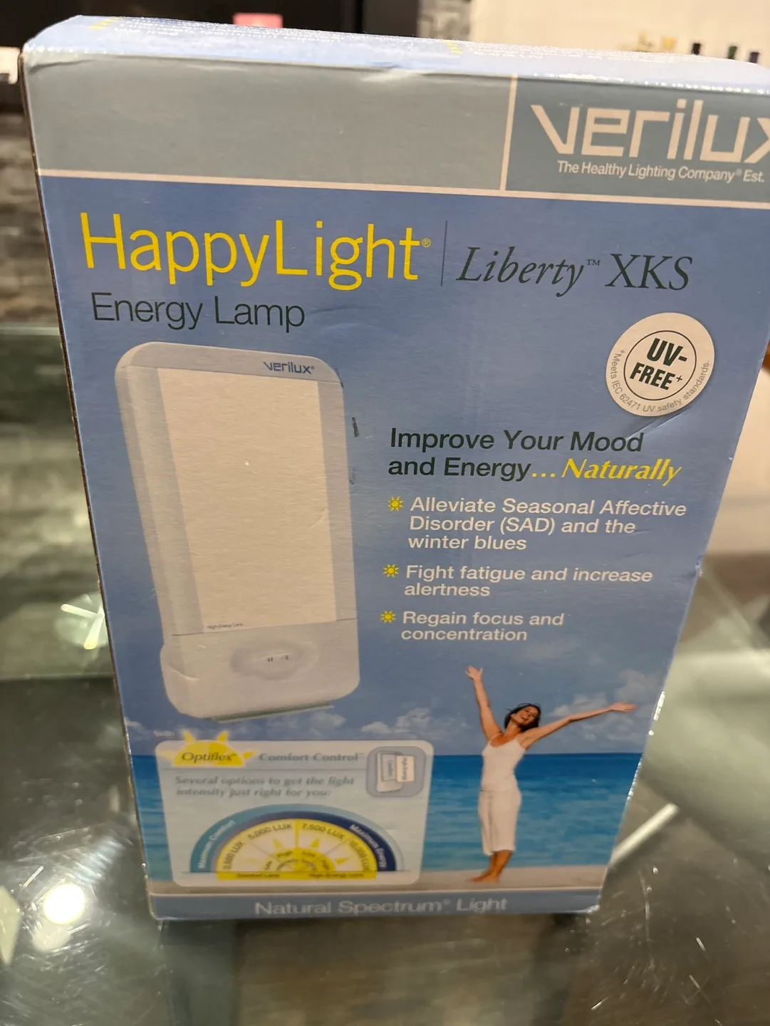 Verilux HappyLight Liberty XKS Energy Lamp thumbnail