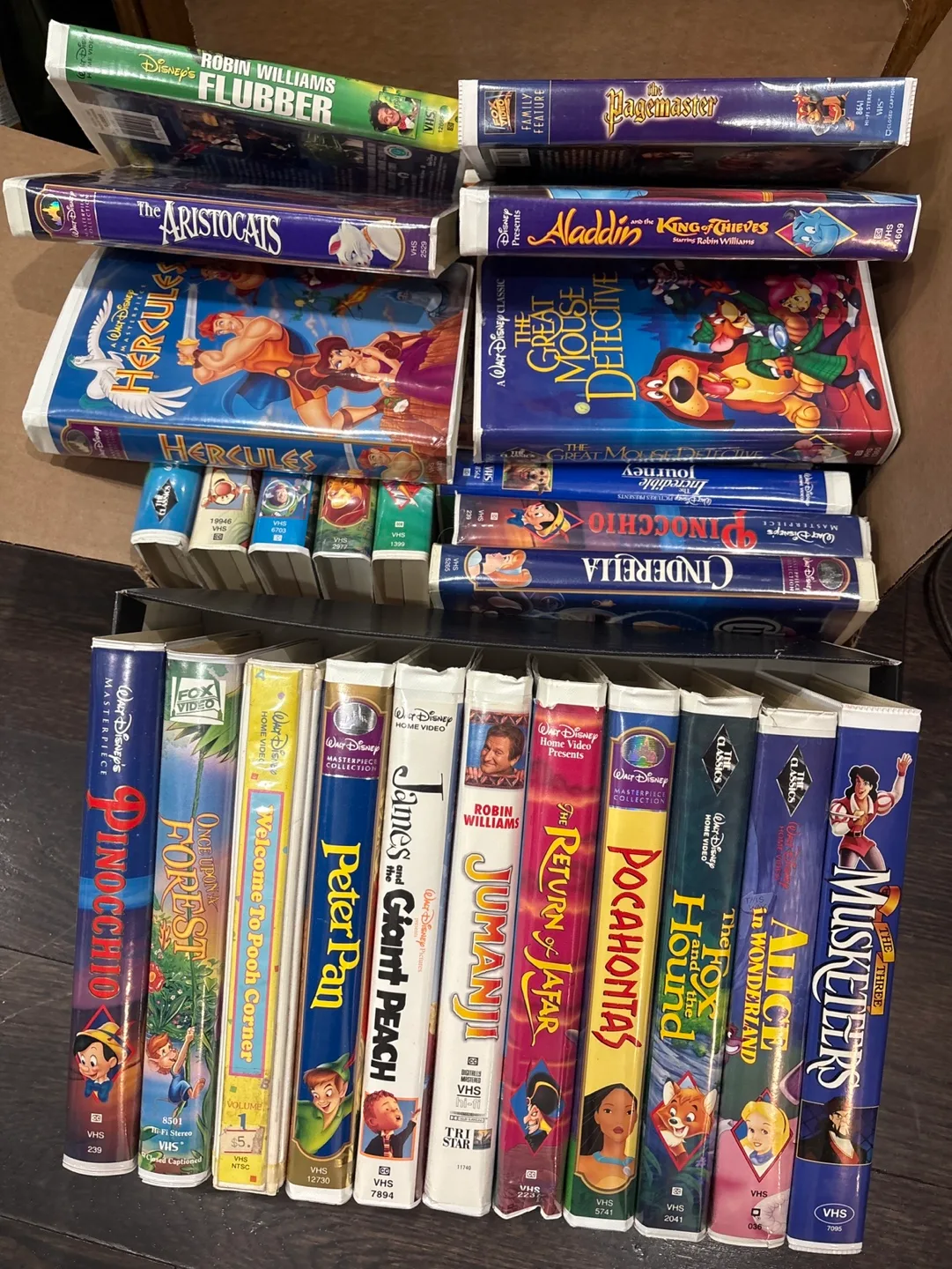 Huge Collection of Disney VHS Movies image indicator(2)