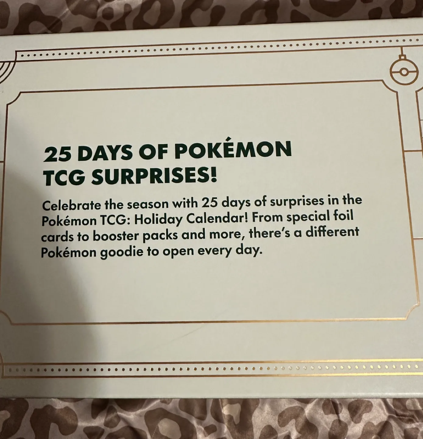 Pokémon TCG Holiday Calendar 2022 - 25 Days of Surprises! image indicator(4)