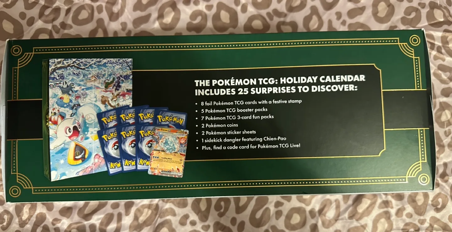Pokémon TCG Holiday Calendar 2022 - 25 Days of Surprises! image indicator(6)