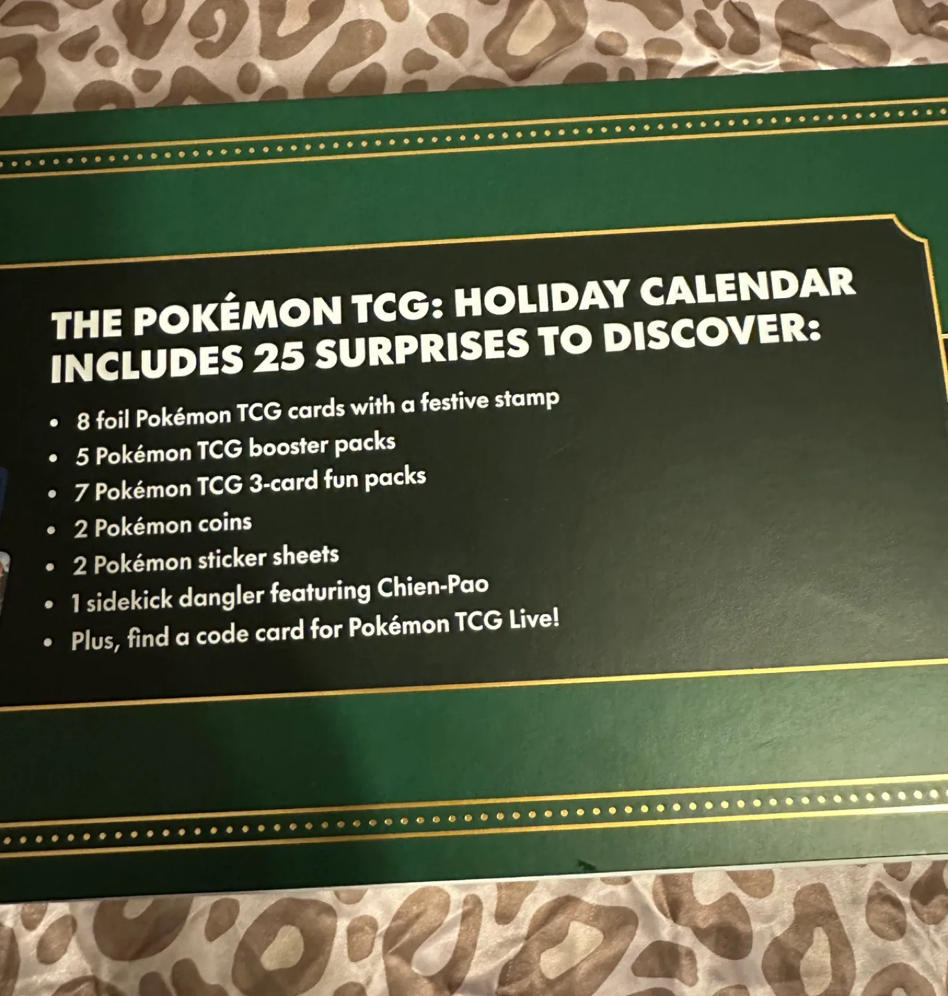 Pokémon TCG Holiday Calendar 2022 - 25 Days of Surprises! image indicator(2)