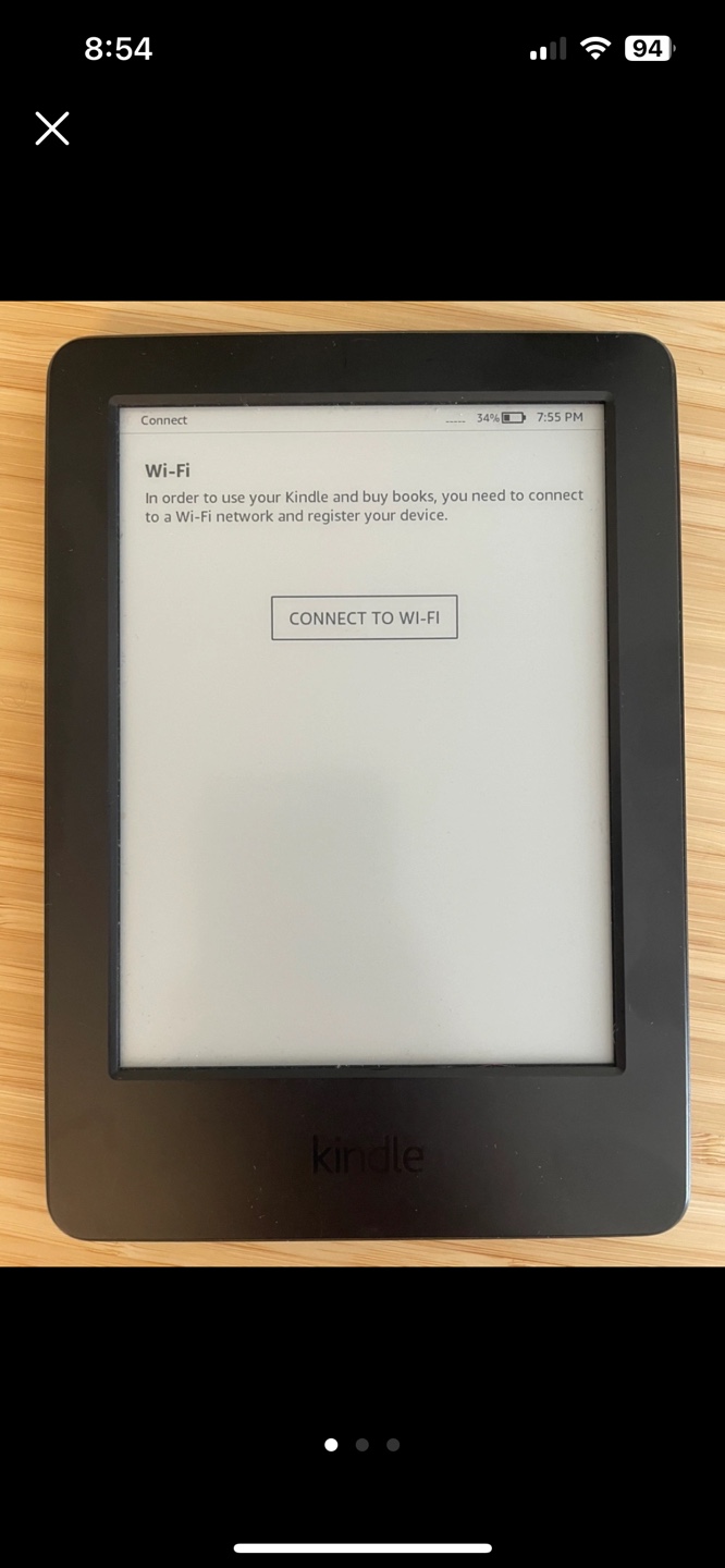 Amazon Kindle e-reader