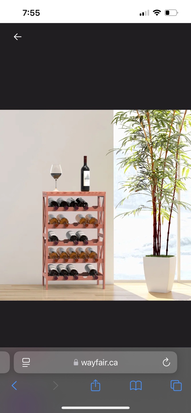 Wooden Wine Rack - Holds 24 Bottles - photo 2