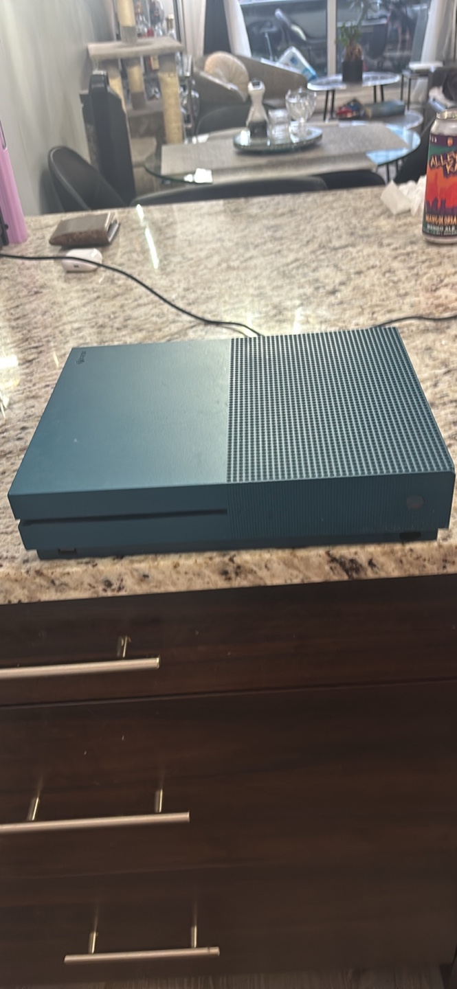 Teal Xbox One S Console