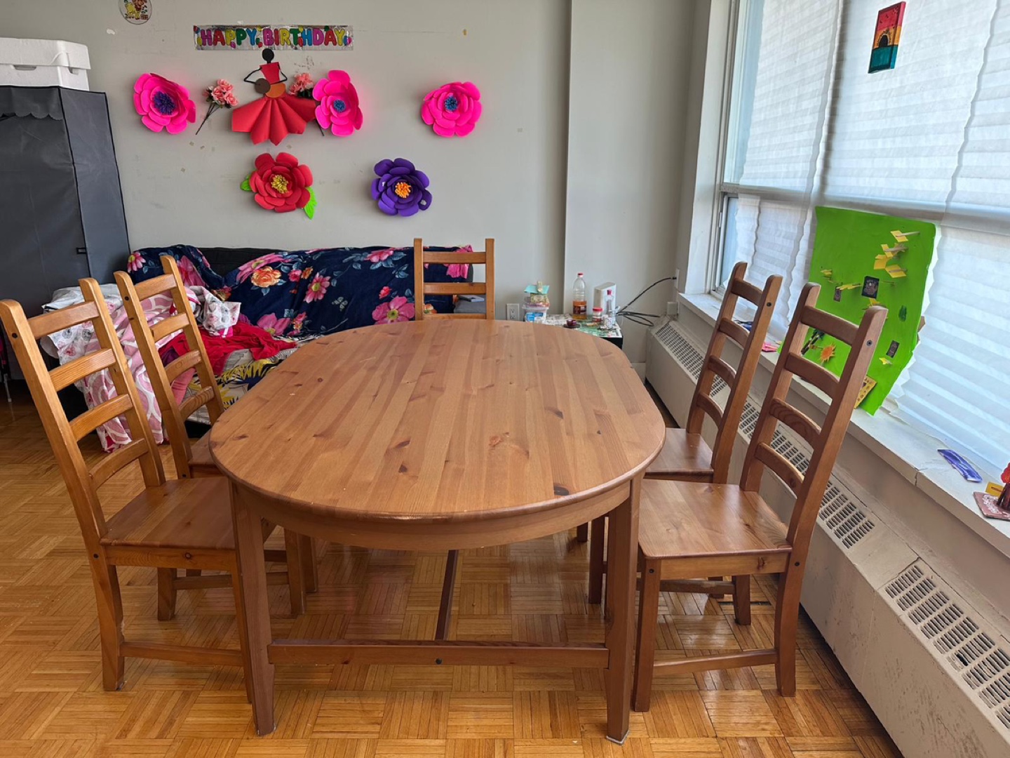 IKEA Ingatorp Dining Table & 5Chairs Set - photo 2