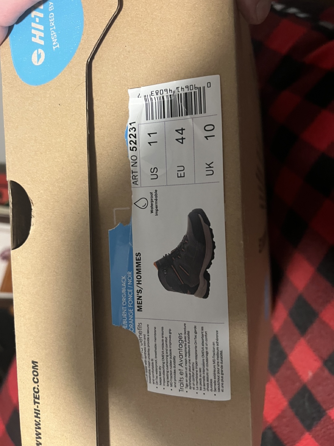 Hi-Tec Hiking Boots - Men's Size 11 - photo 3