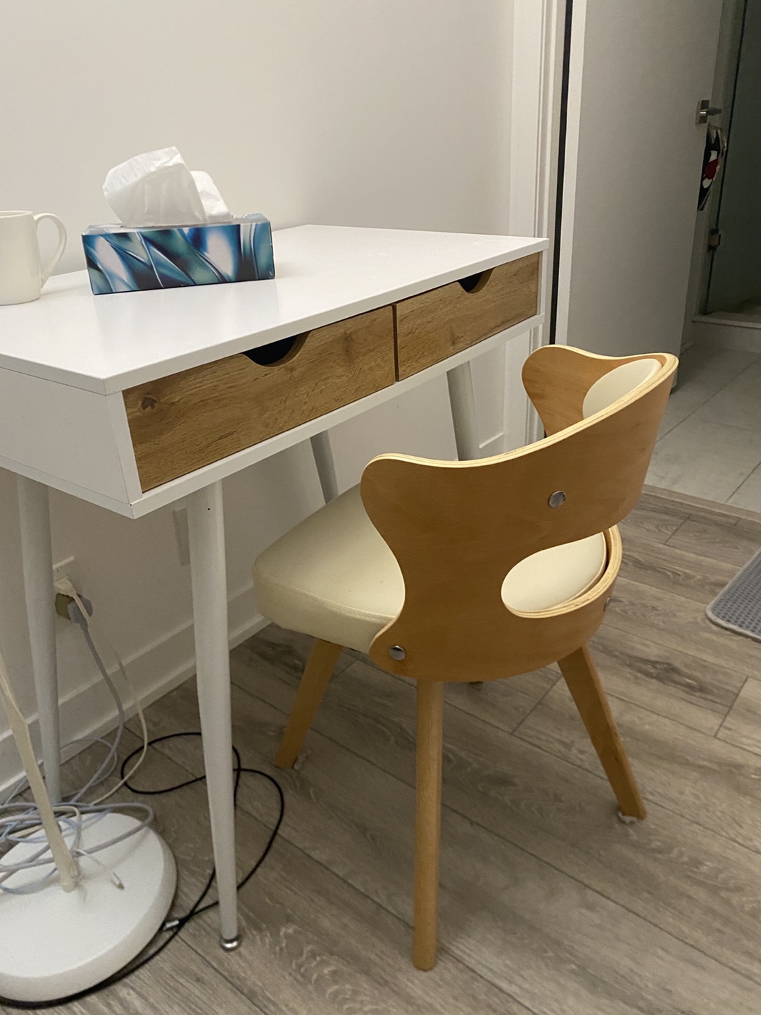 Wooden Desk Chair