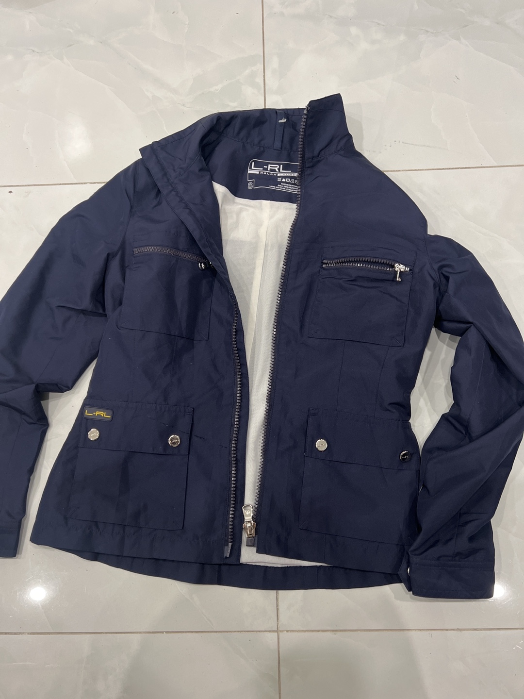 RL Lauren Navy Blue Jacket Size Small