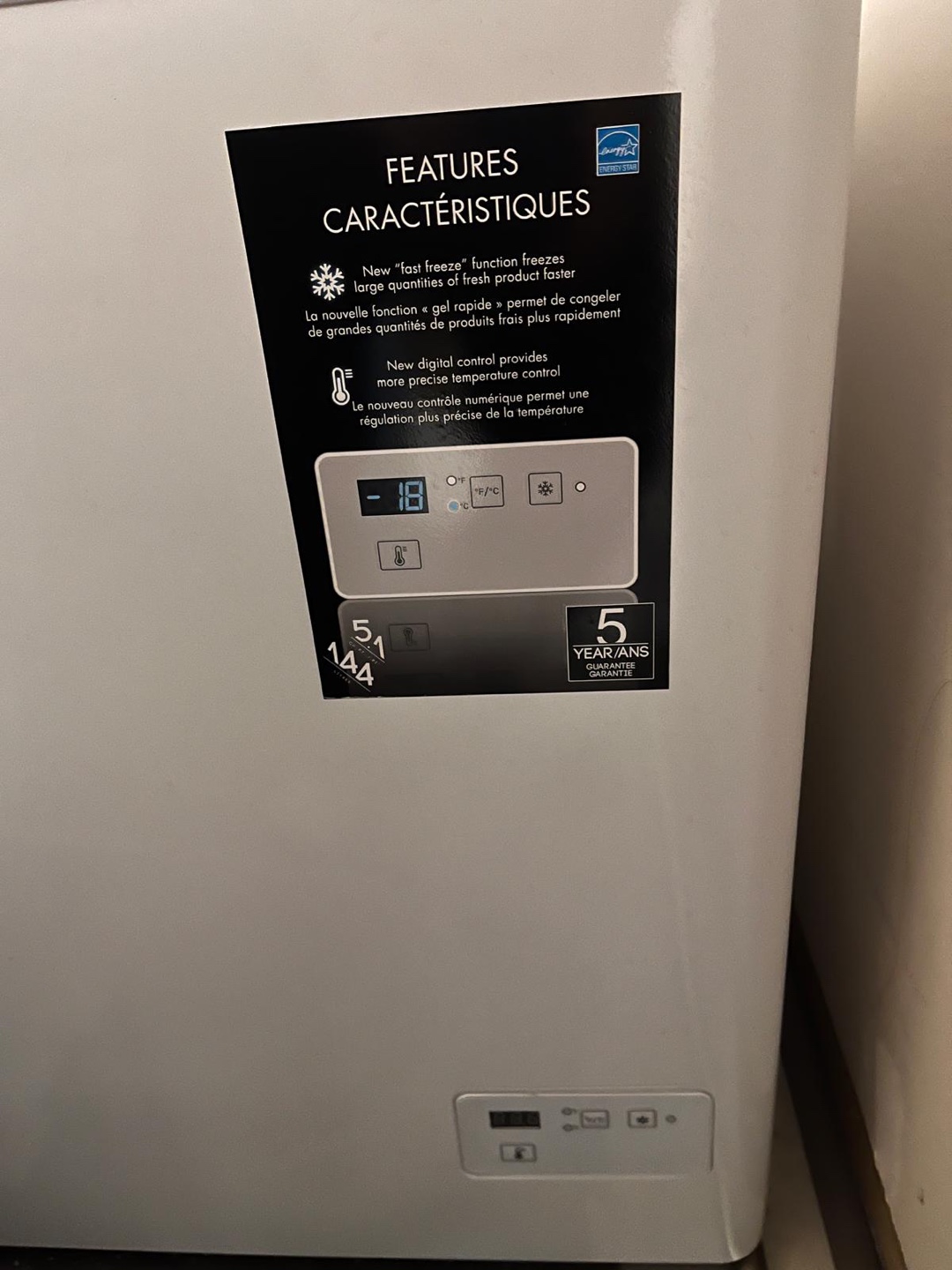 Danby 5.1 cu. ft. Chest Freezer