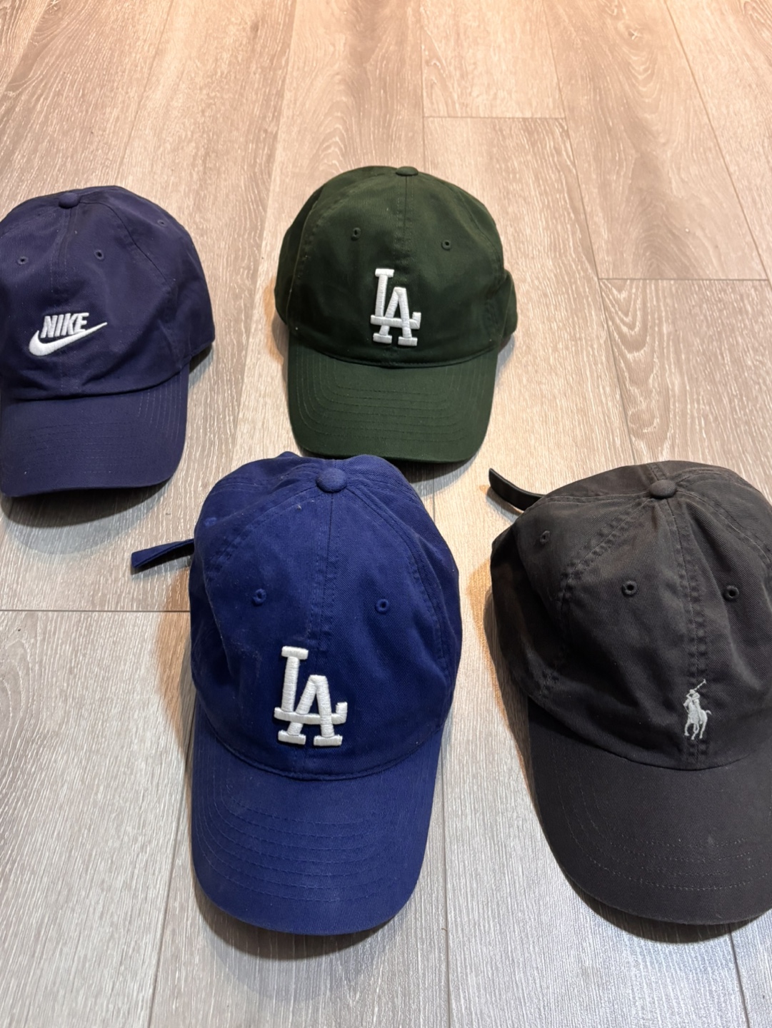 Caps Nike, LA Dodgers, Polo Ralph Lauren