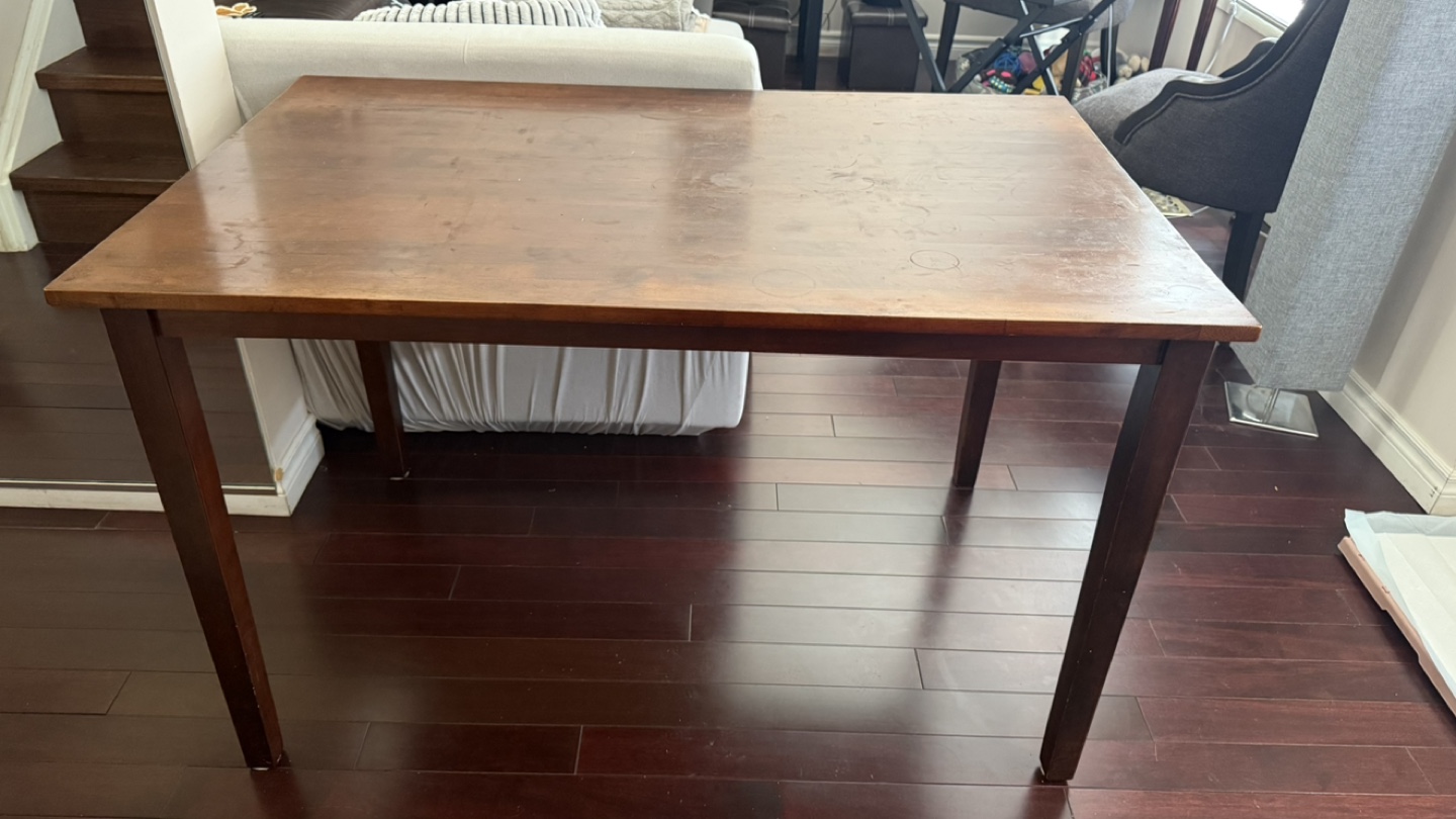 Rectangular Wooden Table