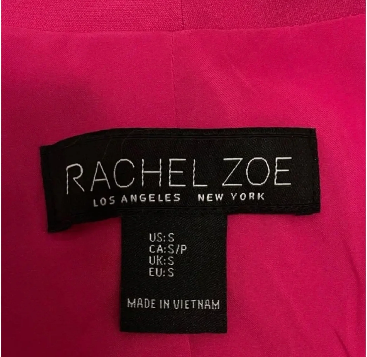 Rachel Zoe Pink Blazer Size Small image indicator(2)