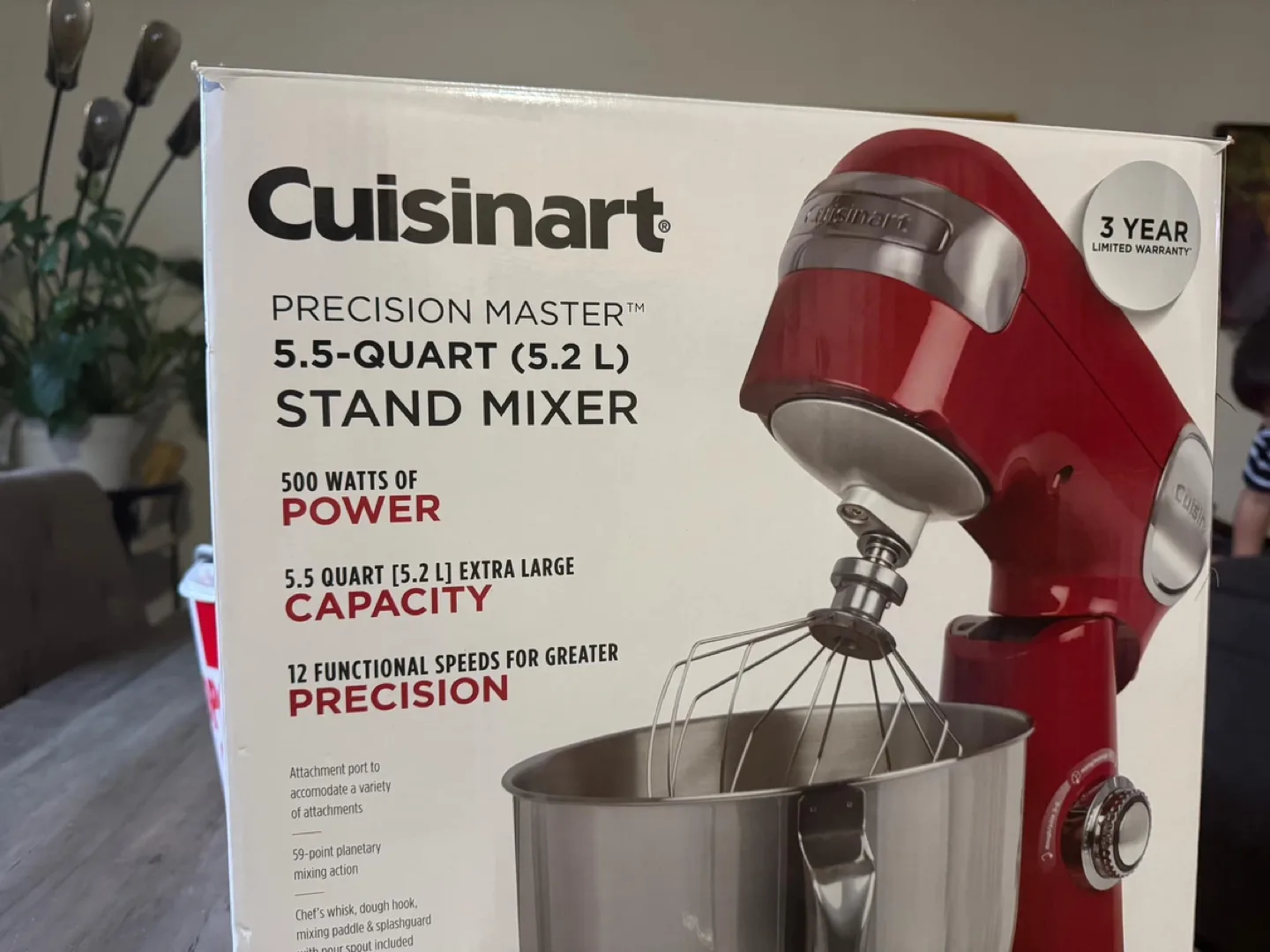 Cuisinart Precision Master 5.5-Quart Stand Mixer - New in Box