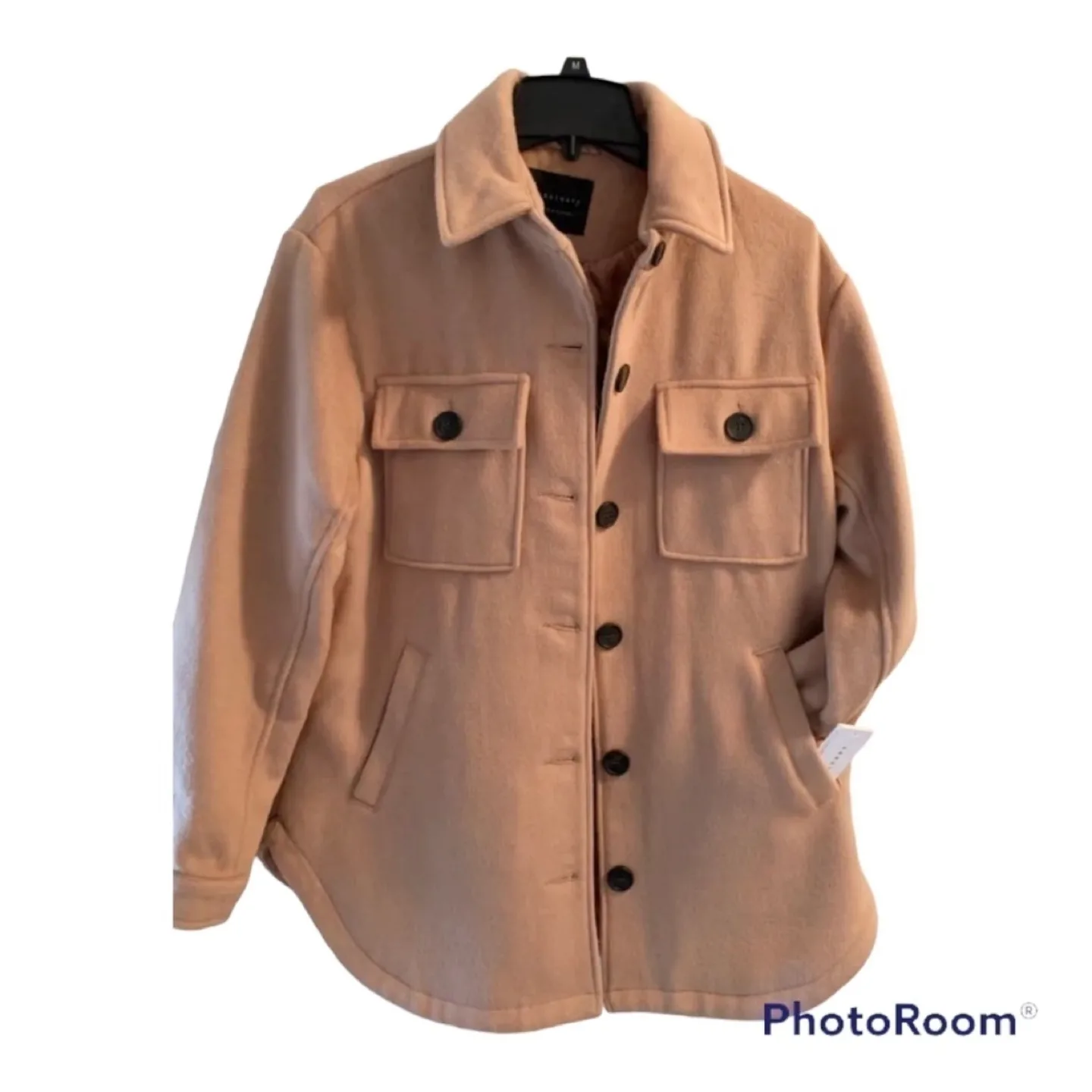 Women's Beige Button-Up Jacket image indicator(5)