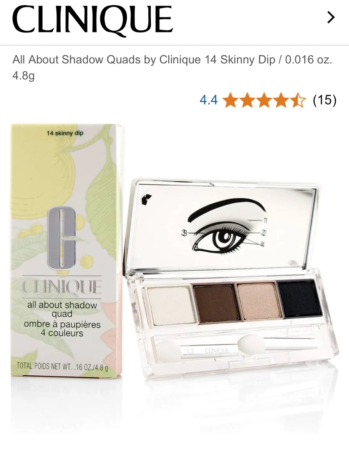 Clinique Makeup Bundle - Foundation, Concealer & Eyeshadow image indicator(3)