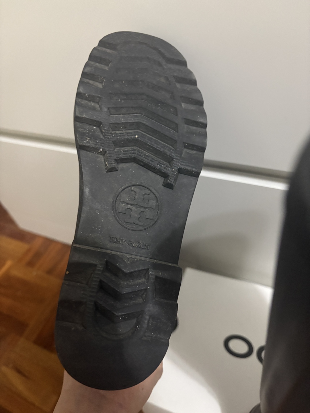 Tory Burch Black Rubber Rain Boots - photo 2