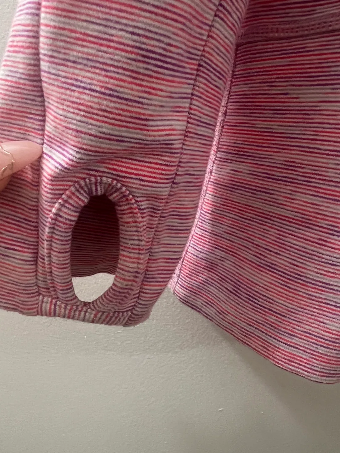 Lululemon Scuba Hoodie Size 6 Pink image indicator(6)