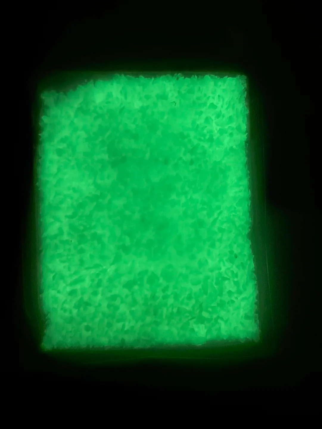 Glow in the Dark Sand Stone Art Crafts Fish Aquarium Decoration image indicator(4)