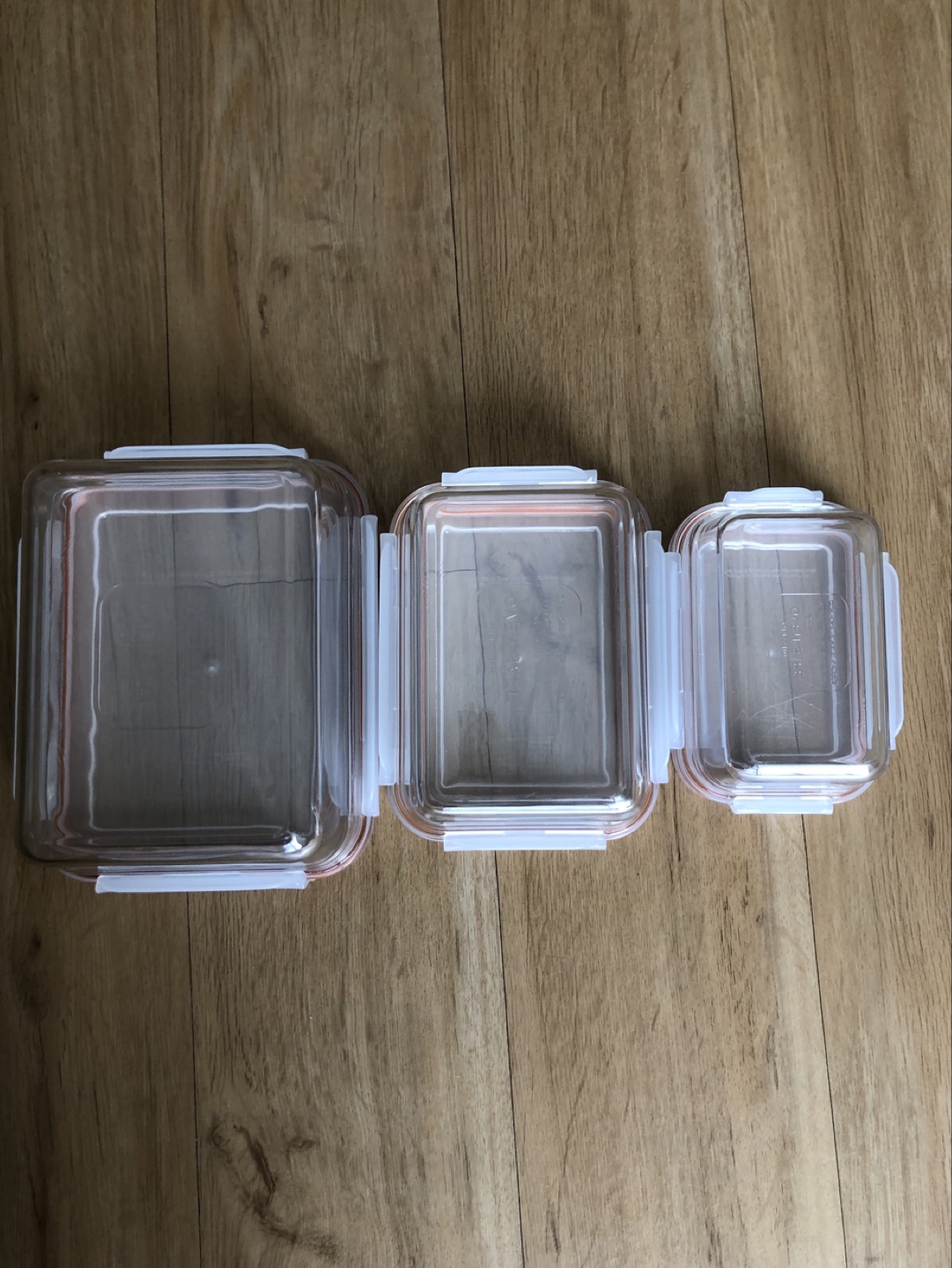 Lock & Lock Glass Food Storage Containers with Lids - photo 3