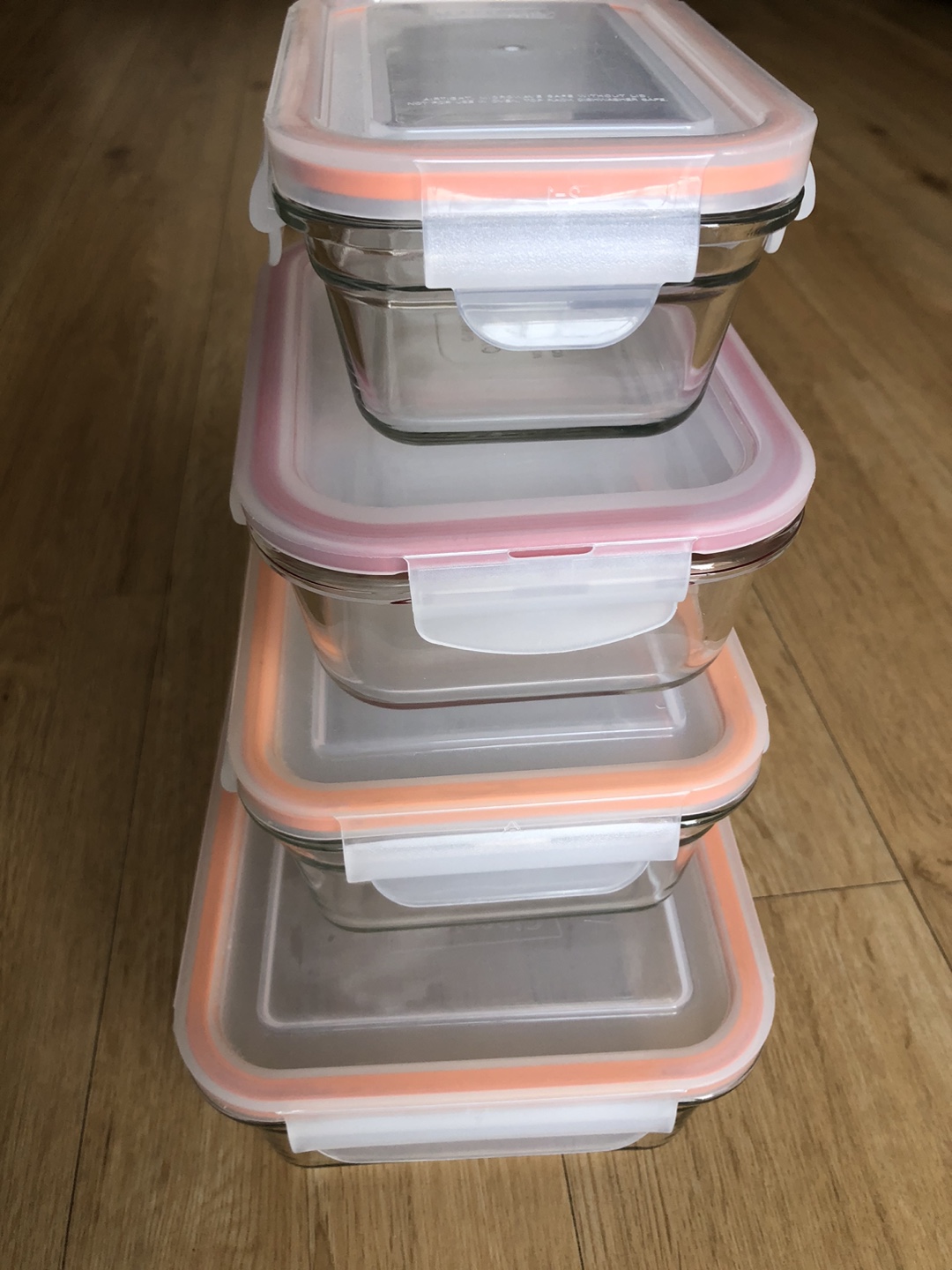 Lock & Lock Glass Food Storage Containers with Lids