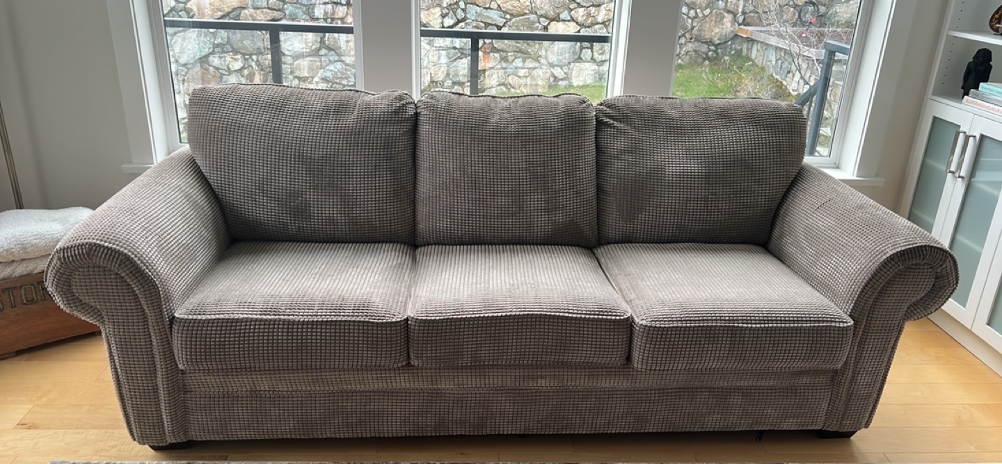 Grey Sofa - Three-Seater