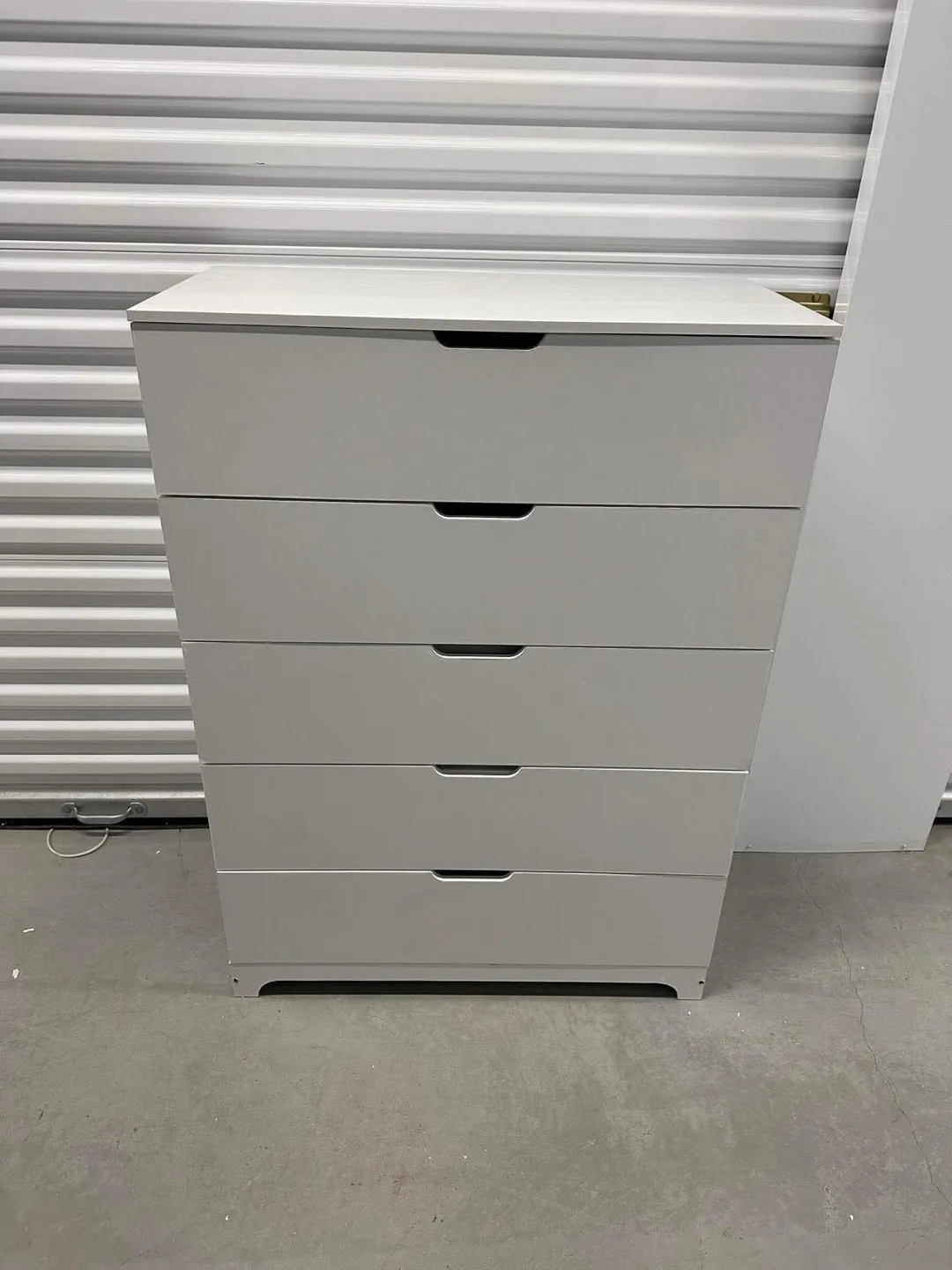 Brand New White 5 drawer dresser (Delivery Available) image indicator(4)