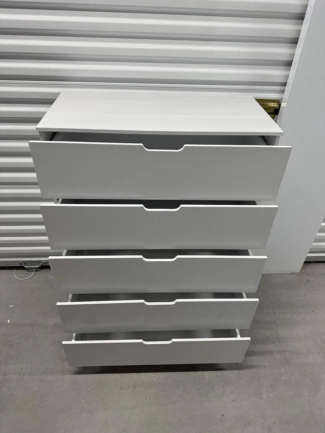 Brand New White 5 drawer dresser (Delivery Available) image indicator(6)